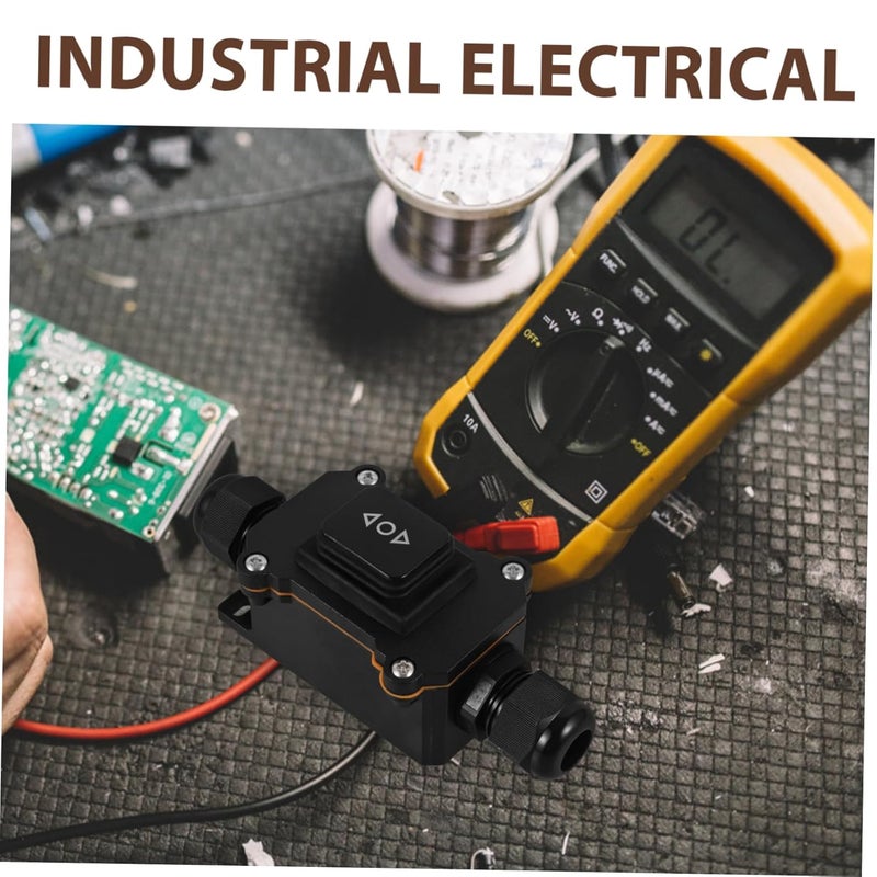 Waterproof Electric Rocker Switch 30A 6 Pin Self Reset for Motor Control Random Color - Image 5